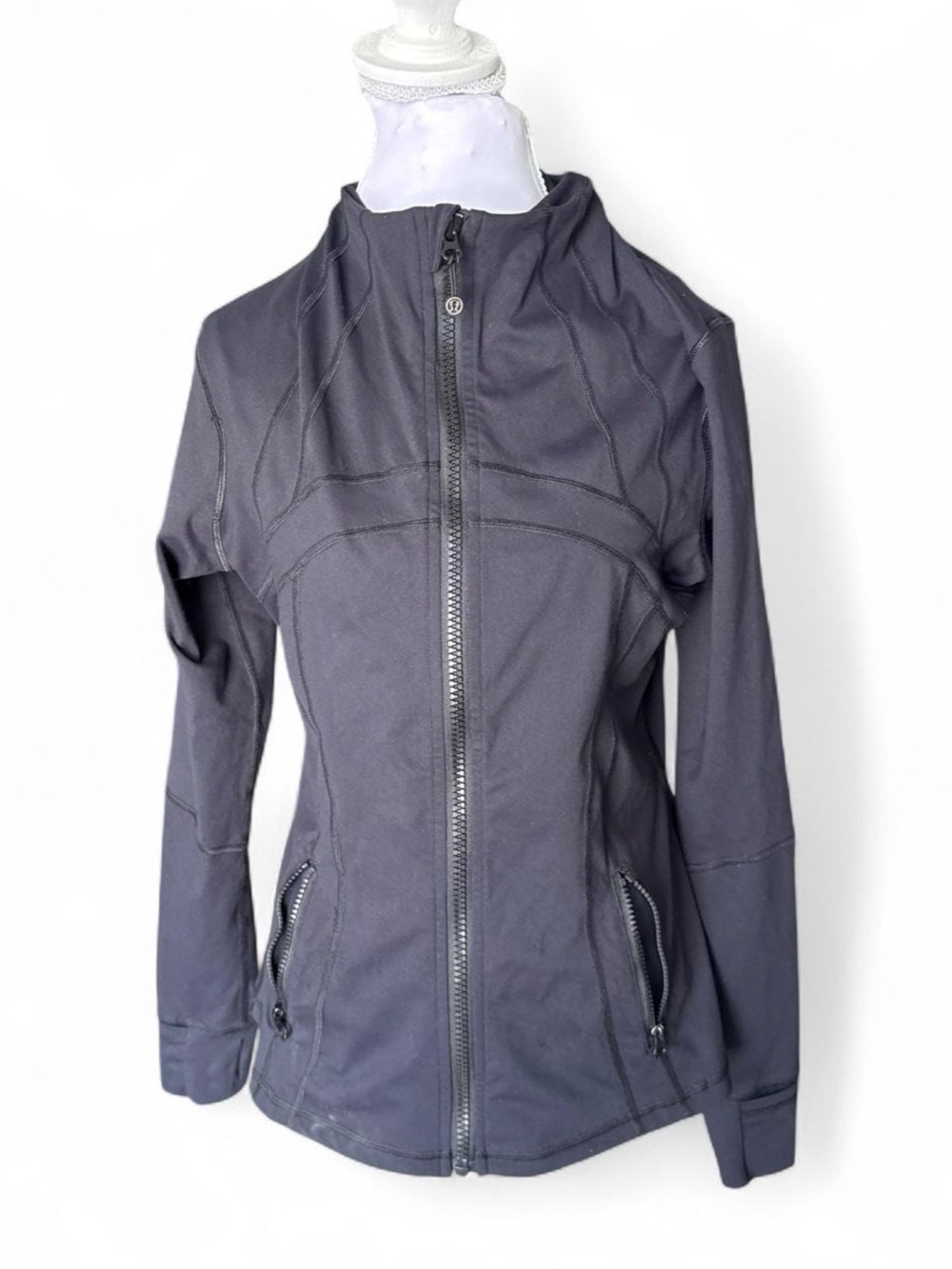 Lululemon black women’s size 10 Define Jacket #athleisure #yoga